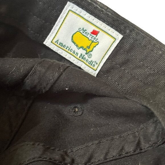 2009 Masters Tournament Hats Black & White Adjustable Strap American Needle Cott - Picture 6 of 7